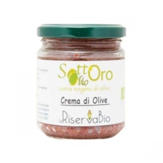 Crema di Olive Bio gr 180 con Olio Extra Vergine di Oliva